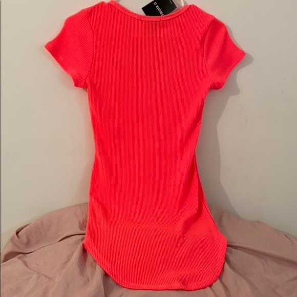 Forever 21 Neon Pink Knit Dress - Picture 4 of 4